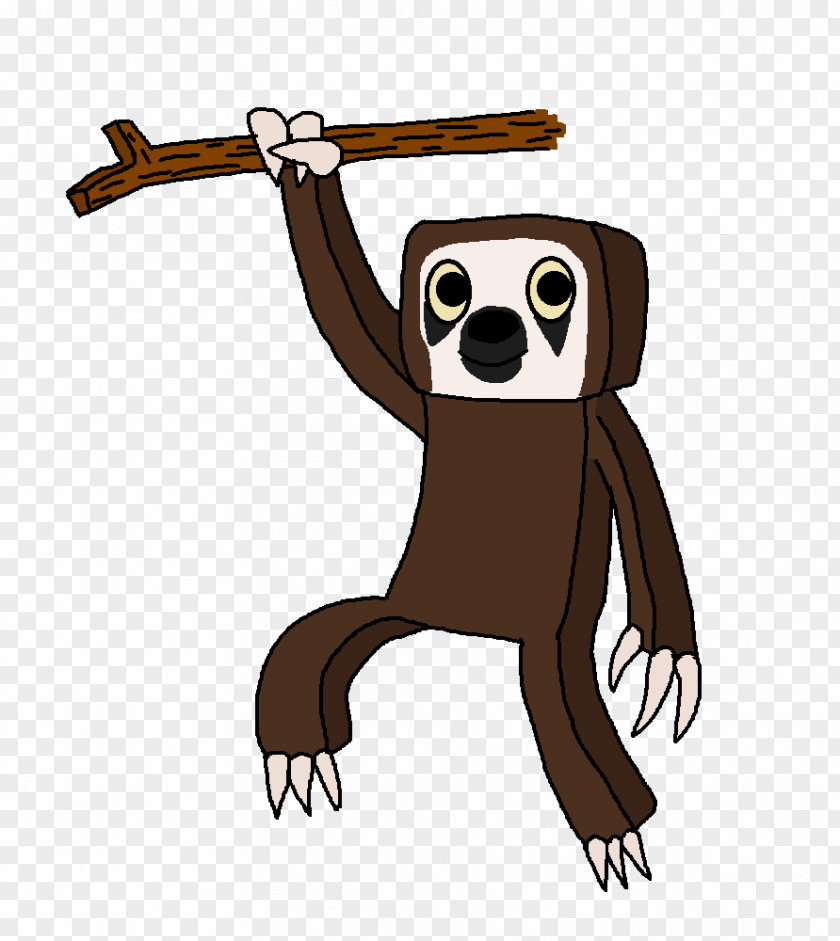 Sloth Minecraft Dog Sid Video Game PNG