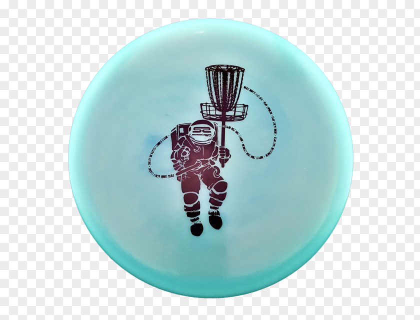 Sweet Spot Disc Golf Turquoise Tableware PNG