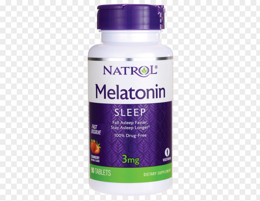 10 Mg60 Tablets Dietary Supplement SleepTurmeric Natrol Fast Dissolve Melatonin PNG