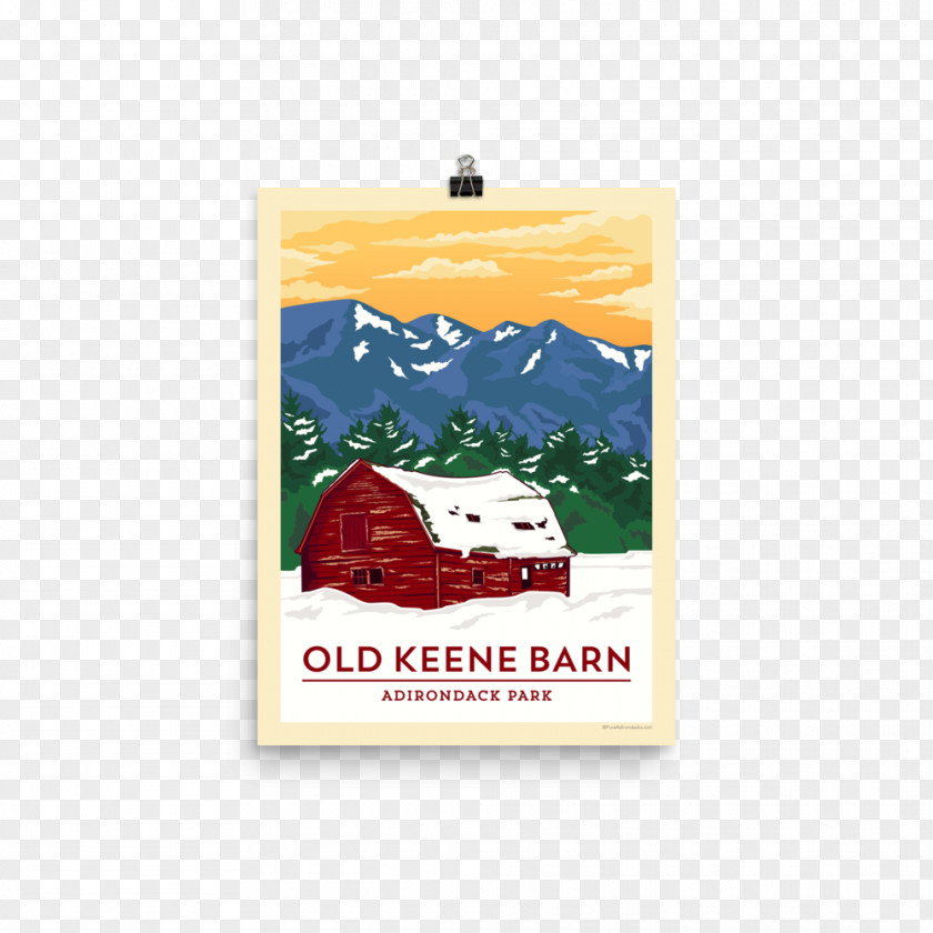 Dilapidated Keene Adirondack Mountain Club Park Adirondak Loj Poster PNG