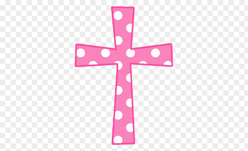 Pink Cross Cliparts Baptism Eucharist Free Clip Art PNG