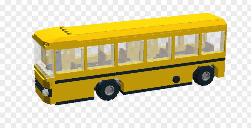 Bus School Model Car LEGO Motor Vehicle PNG