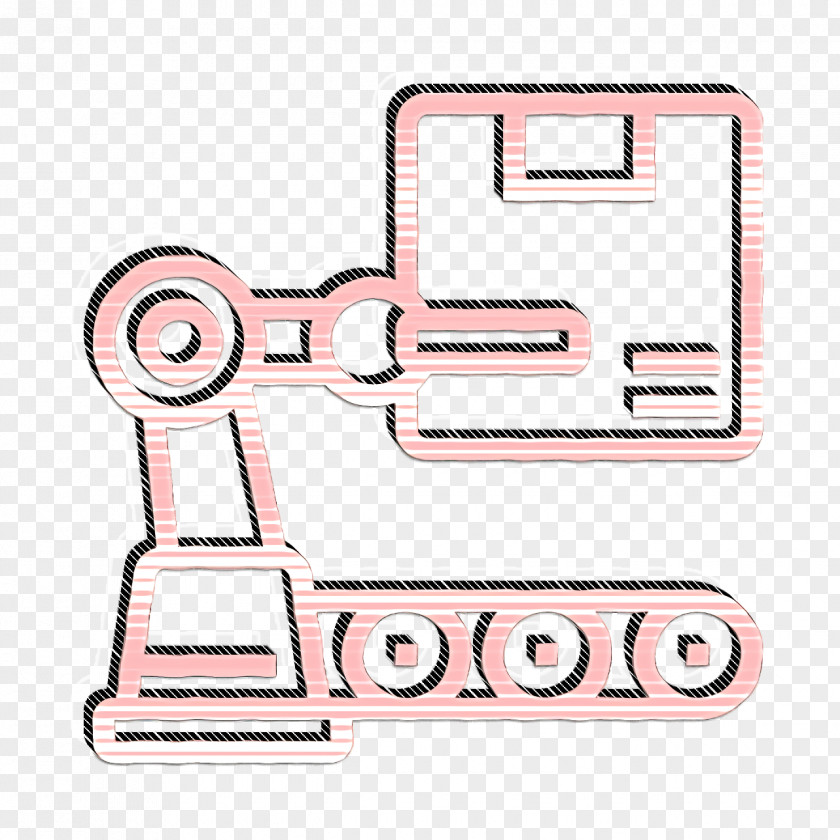 Company Structure Icon Production Robot PNG