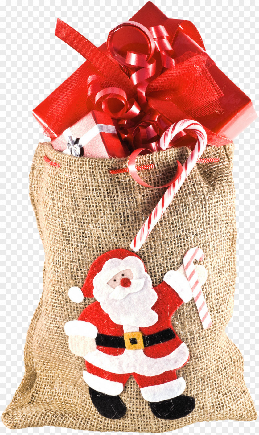Gift Santa Claus Christmas Child PNG