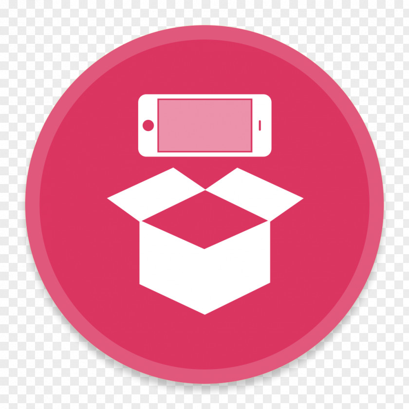 IFunBox Pink Symbol Brand PNG