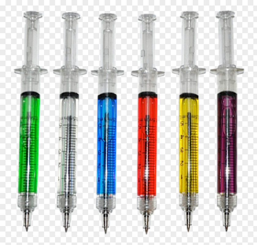 Ink Material Syringe Ballpoint Pen Mina Pencil PNG