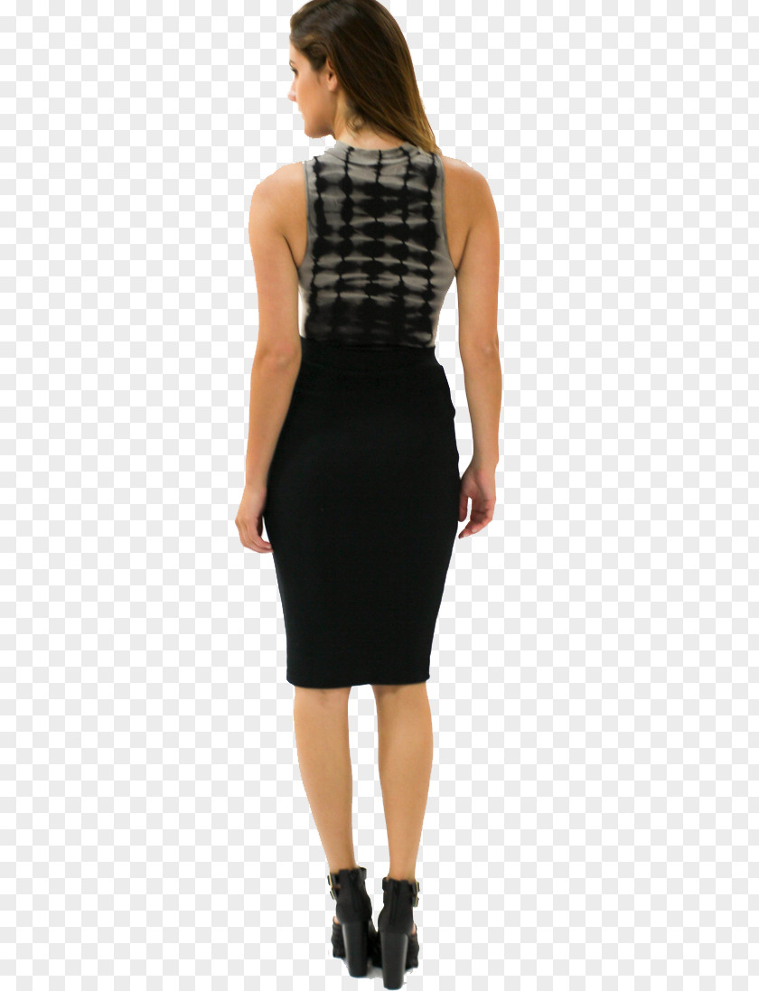 Pencil Skirt Little Black Dress Bodysuit Sleeveless Shirt Pants PNG