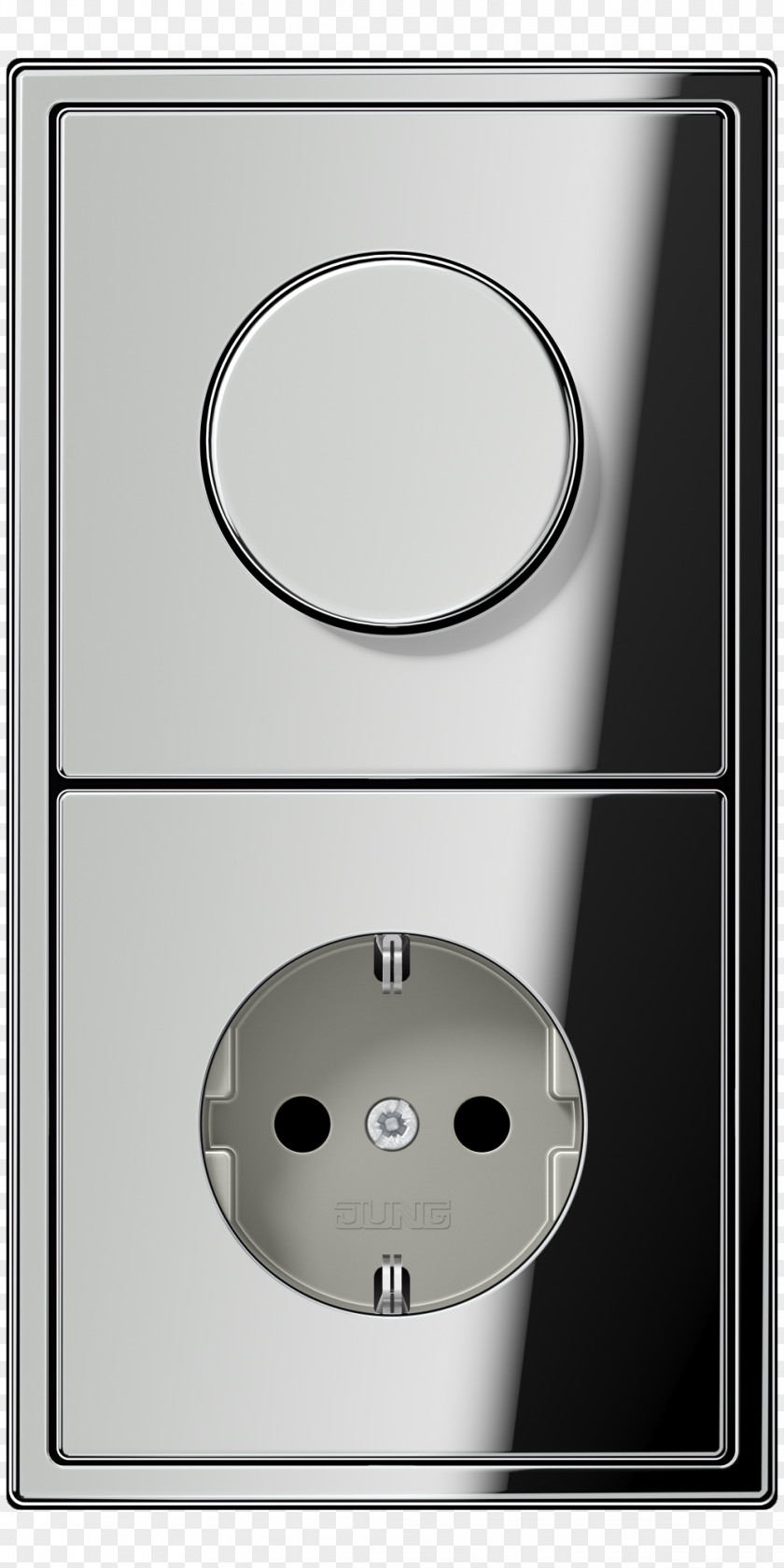 Power Socket Chromium Steel Metal Material Brass PNG