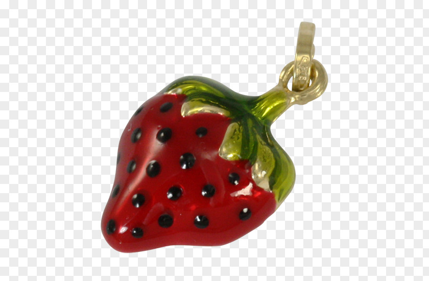 Strawberry Christmas Ornament PNG