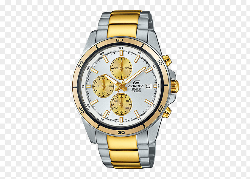 Watch Casio Edifice Chronograph Water Resistant Mark PNG