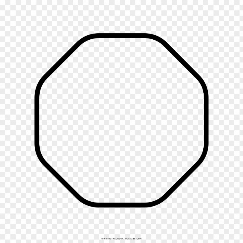 Angle Octagon Drawing Coloring Book PNG