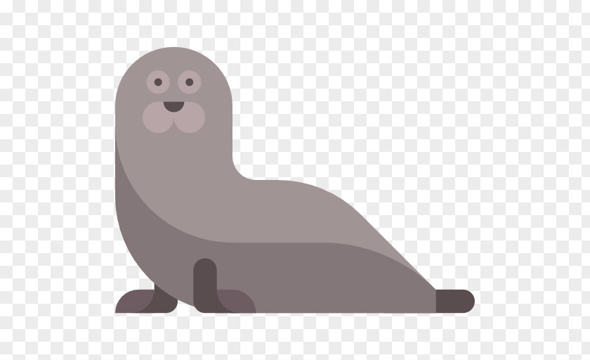 Bearded Seal Otter Cartoon PNG