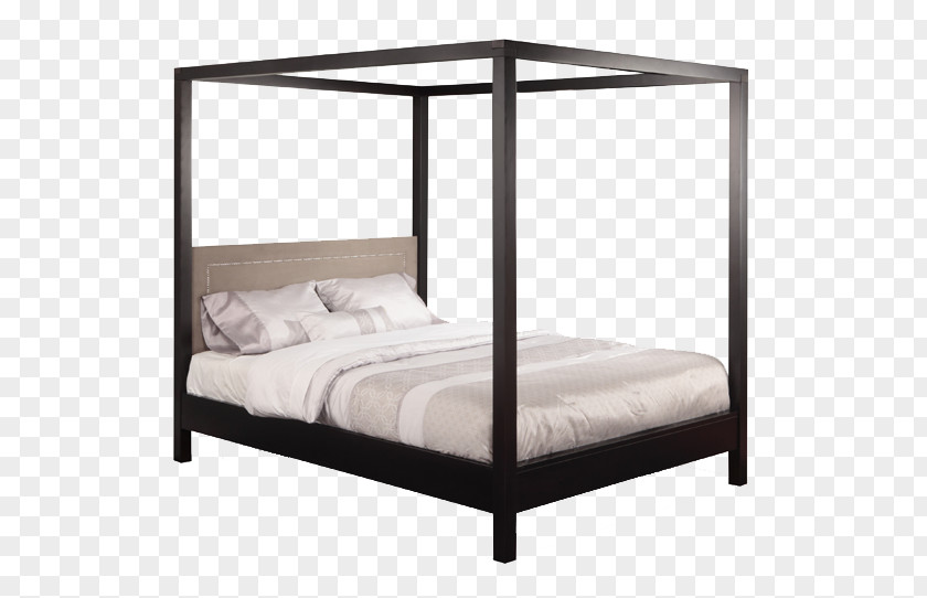 Bed Frame Four-poster Canopy Mattress PNG