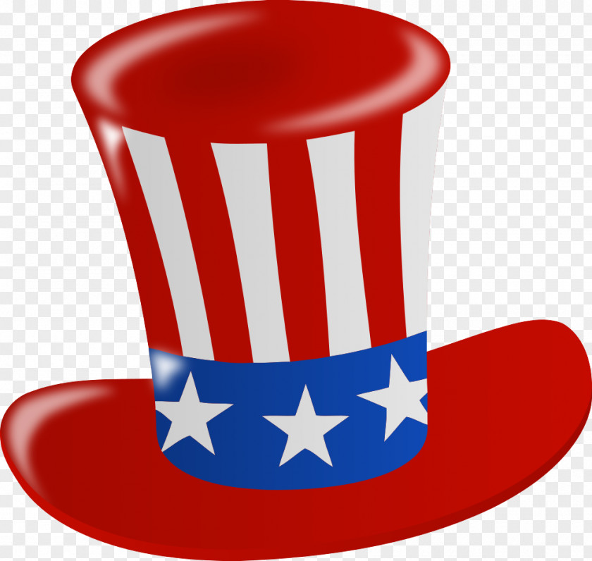 Independence Day Flag Of The United States Hat Clip Art PNG