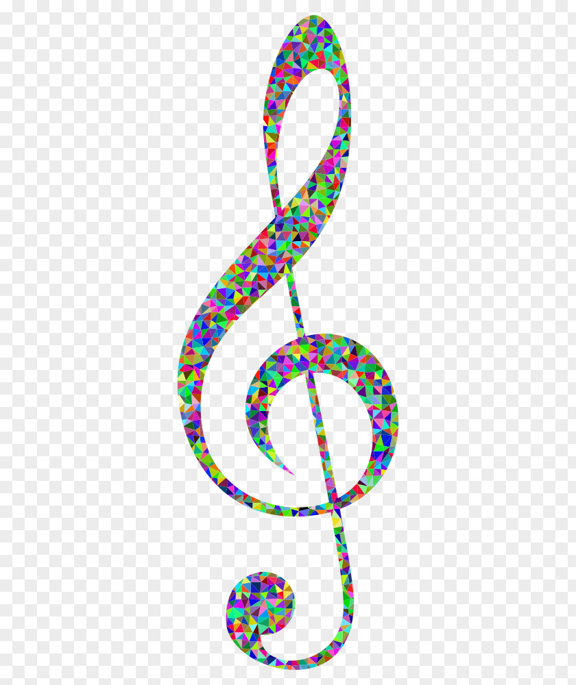 Musical Note Clef Treble Logo PNG
