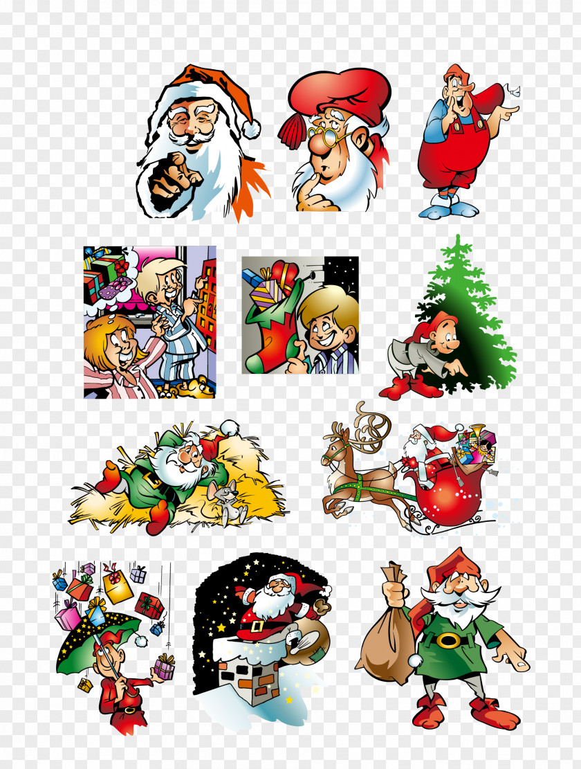 Santa Collection Pxe8re Noxebl Claus Christmas PNG