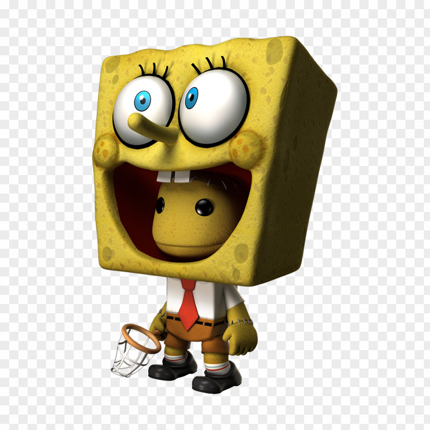 Spongebob LittleBigPlanet 3 Downloadable Content Costume PlayStation Portable PNG