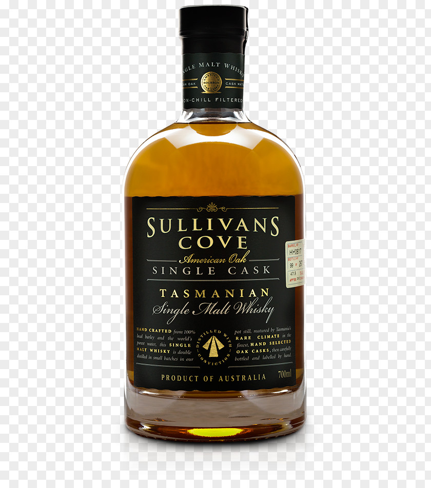 Whiskey Cask Liqueur Sullivans Cove Single Malt Whisky Scotch PNG