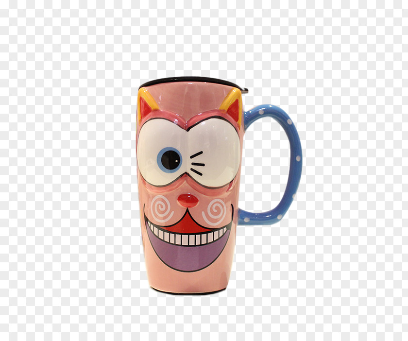 Cartoon Mug Coffee Cup Ceramic PNG