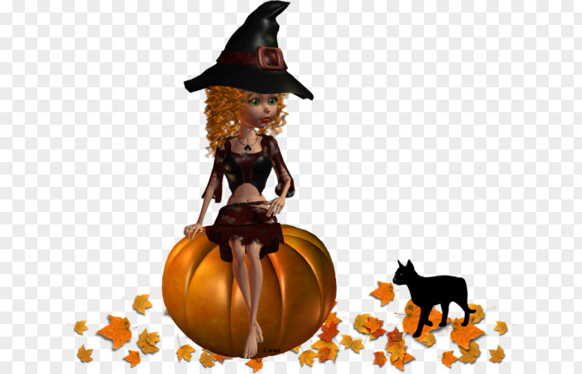Halloween Pumpkin Holiday Collage Clip Art PNG