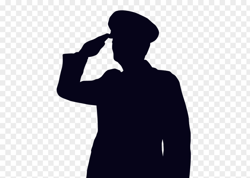 Private Investigator Cap Soldier Silhouette PNG