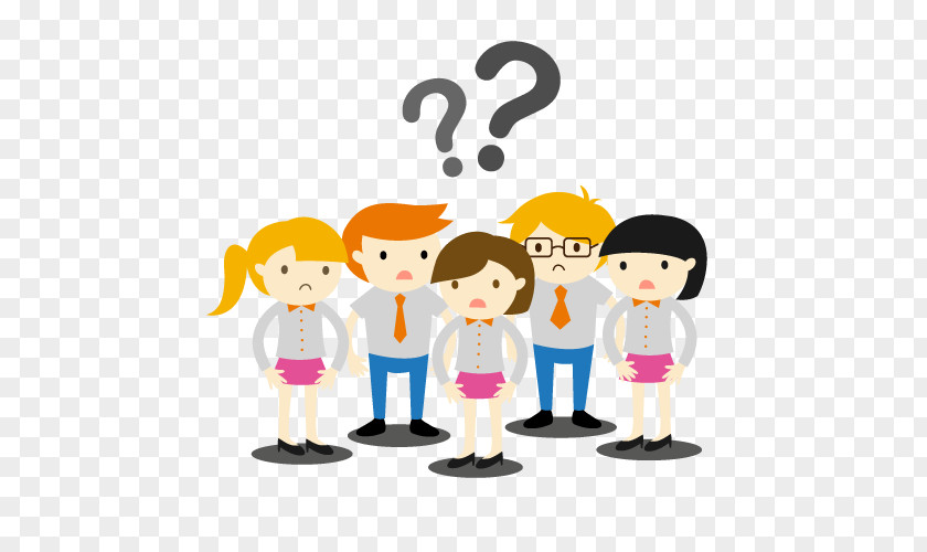 Question　people Royalty-free Vector Graphics Illustration Clip Art Image PNG