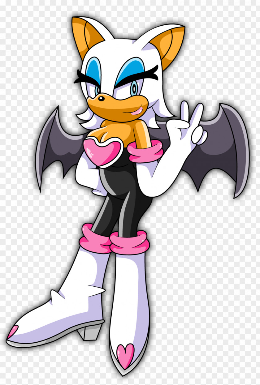 Rouge The Bat Shadow Hedgehog Sega Bokkun Silver PNG