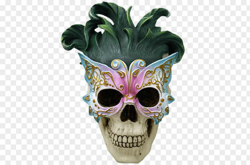 Skull Mask Mardi Gras Face Skeleton PNG