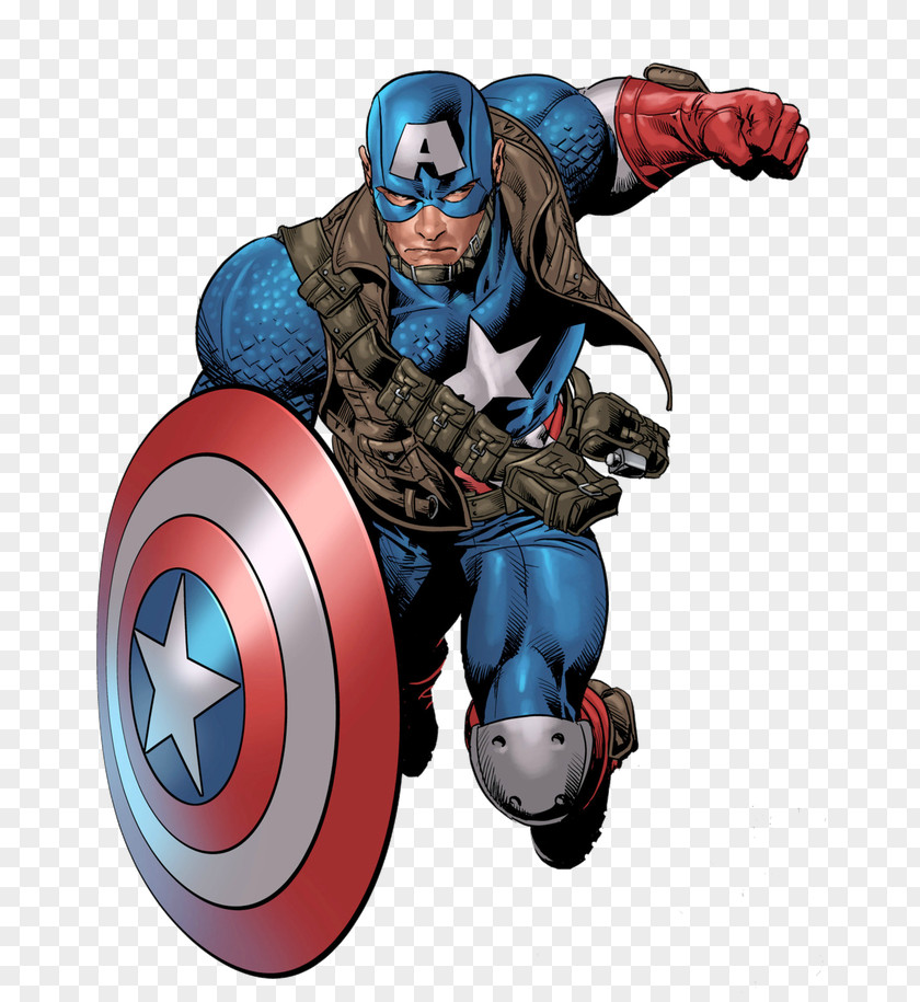 Captain America Carol Danvers Clint Barton Ultimate Marvel Comic Book PNG
