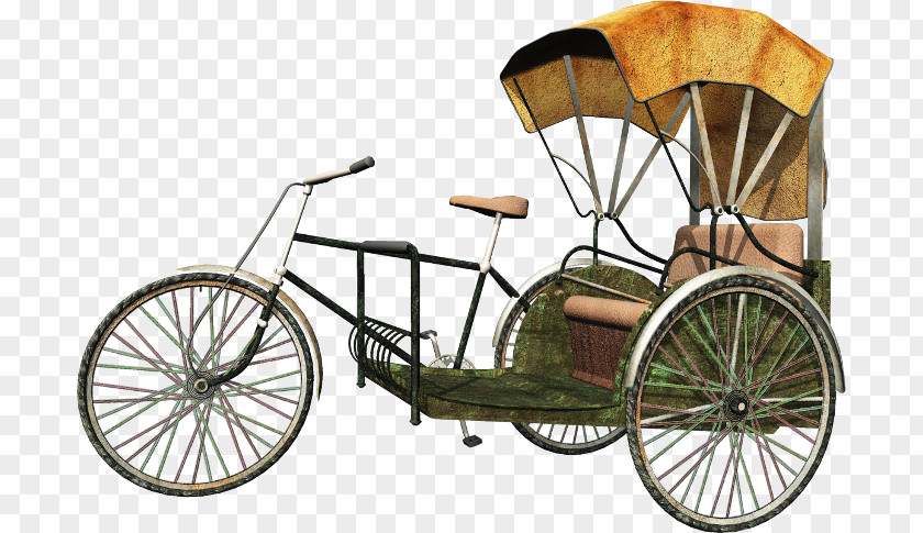 Car Bicycle Wheels Rickshaw PNG