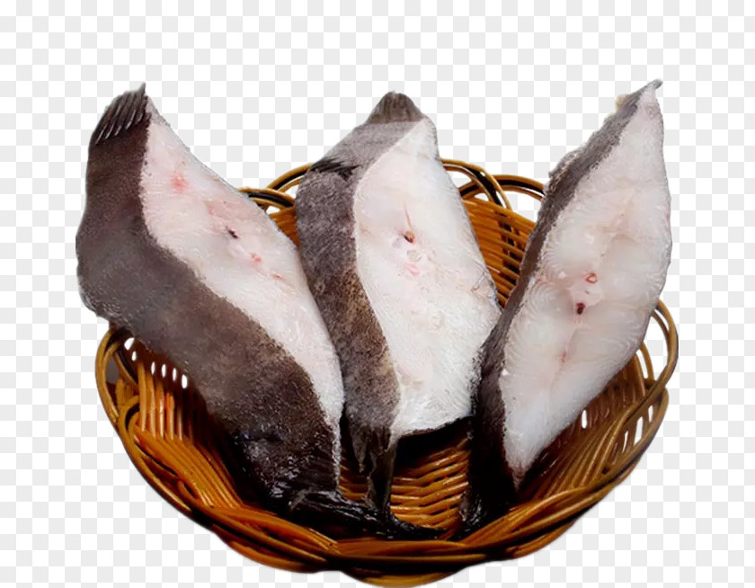 Halibut Fish Flounder Frozen Food Seafood PNG