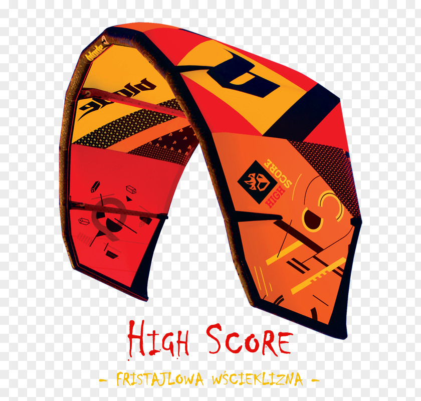 High Score Power Kite Kitesurfing Parafoil Sport PNG