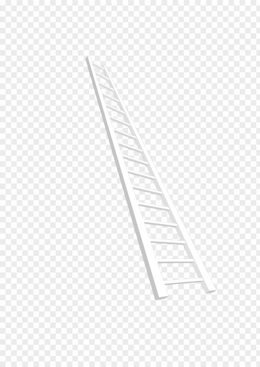 Ladder Line Angle Point Black And White PNG