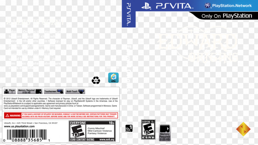 PlayStation 3 4 Xbox 360 2 Rayman Origins PNG
