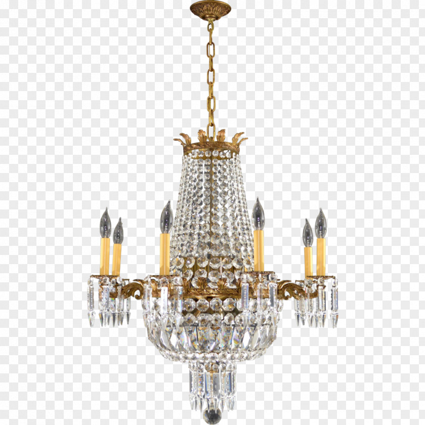 Brass Chandelier Light Fixture Lighting Candelabra PNG