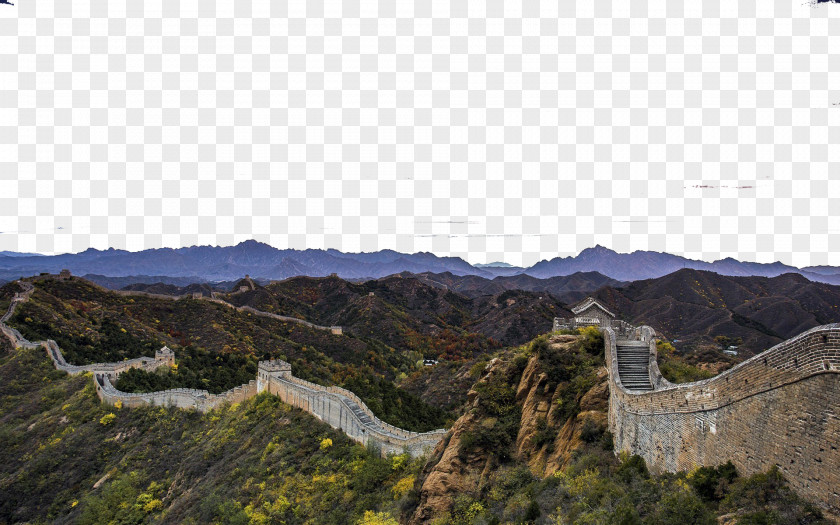Great Wall Of China Site Jinshanling History Tourist Attraction PNG