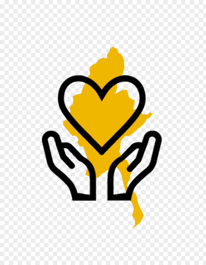 Heart Yellow Cartoon PNG