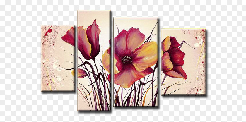 Painting Panel Canvas Art Oil PNG