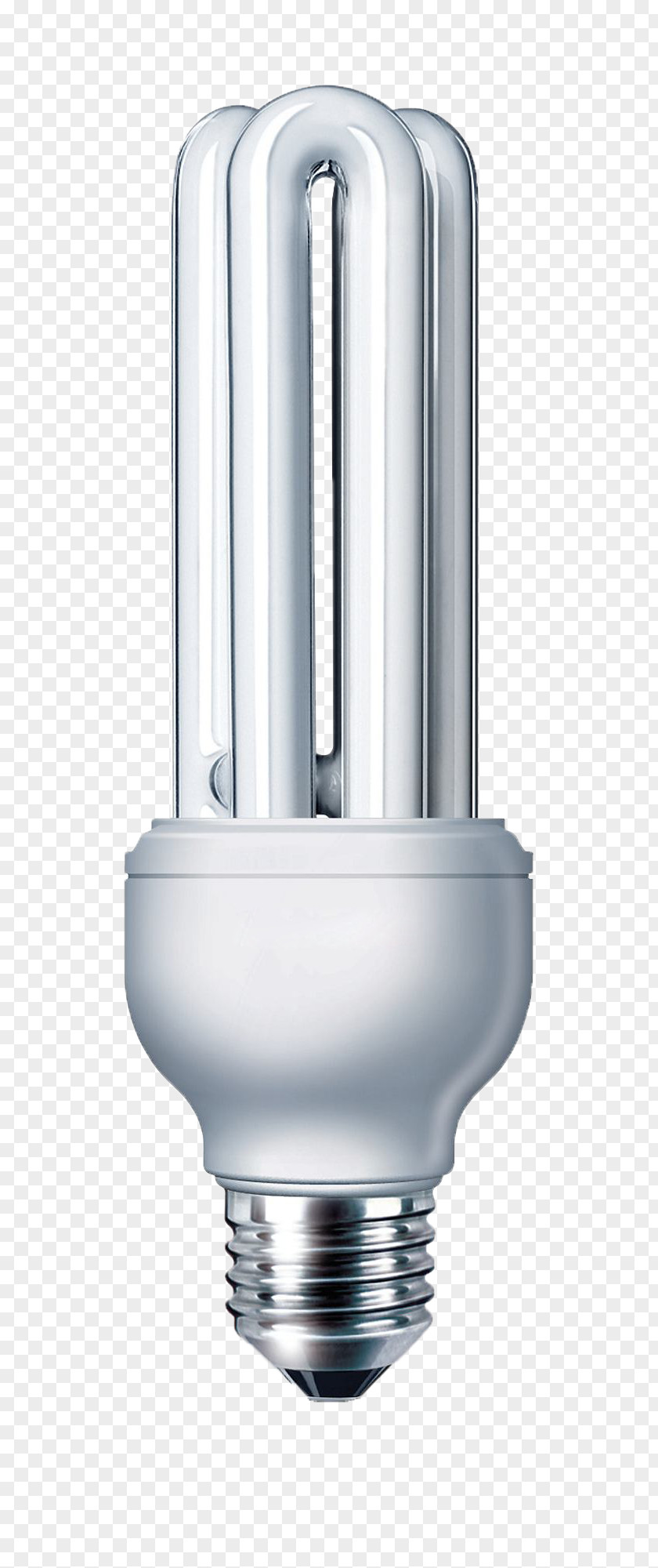 Real Three Fluorescent Light Bulb Standard Port Incandescent Compact Lamp Philips Lighting PNG