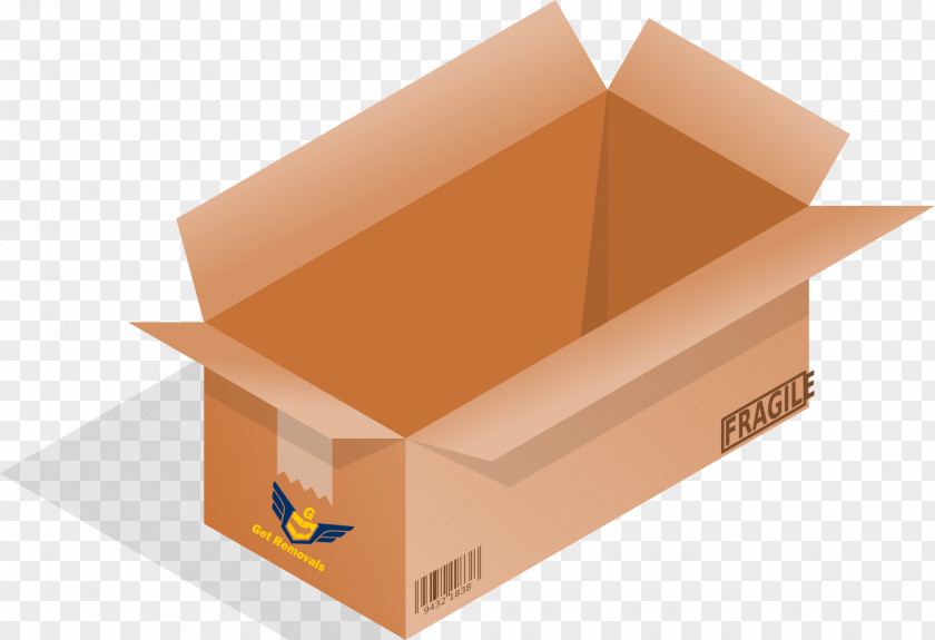 Roof Relocation Cardboard Box PNG