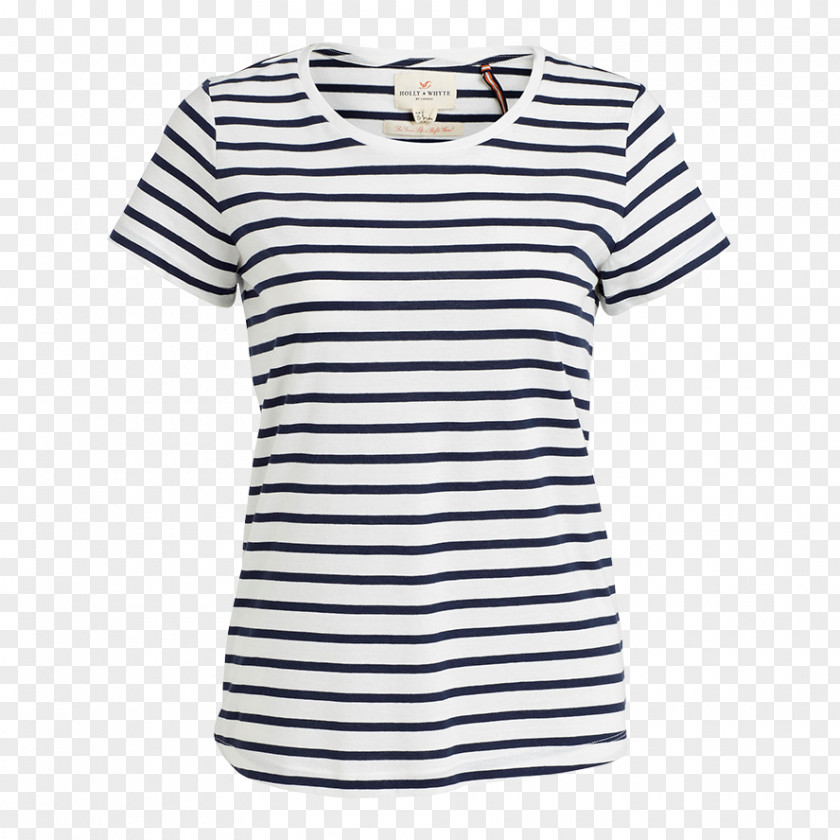 Women's European Border Stripe T-shirt Crew Neck Clothing Fashion PNG