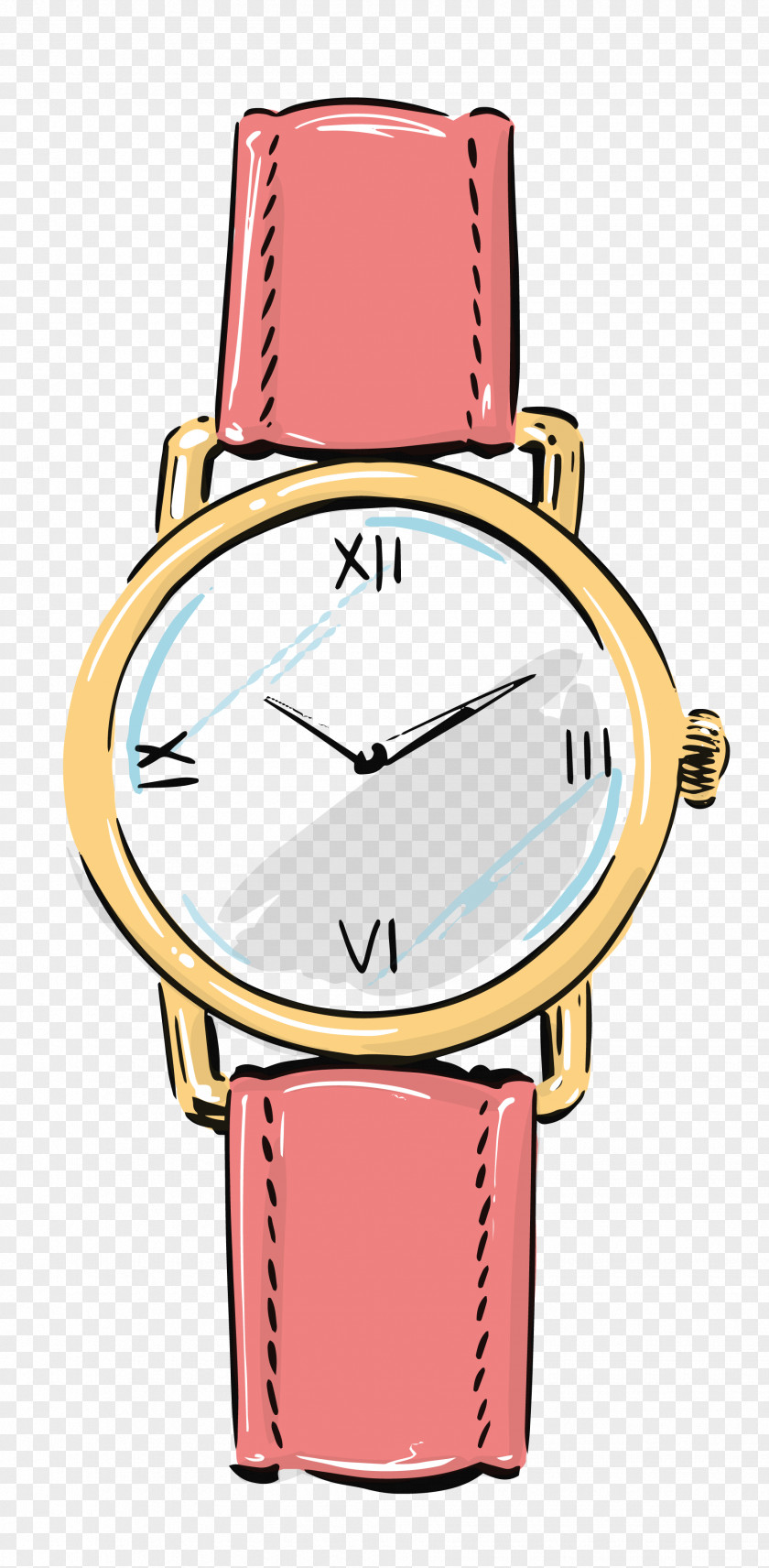 Women's Fashion Watch Clip Art PNG