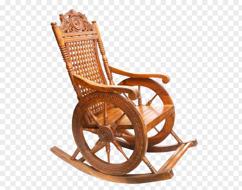 Chinese Style Wicker Chair Rocking Calameae PNG