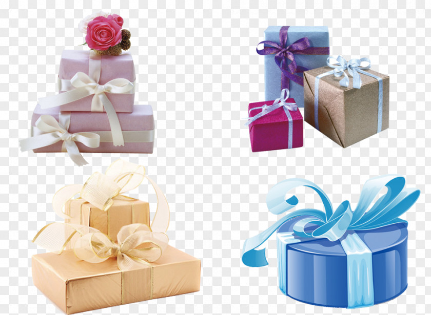 Gift Box Party Clip Art PNG