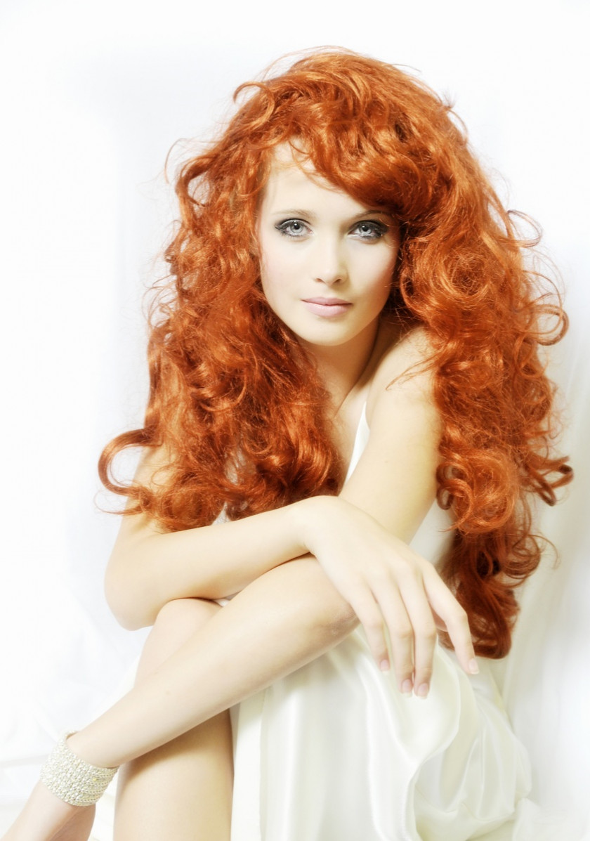 Ginger Red Hair Hairstyle Bangs PNG