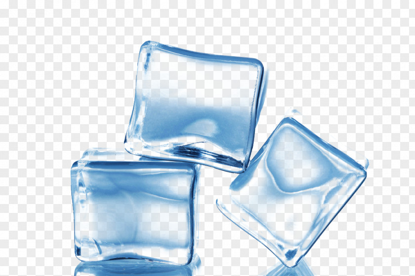 Ice Cube Melting Crystals PNG