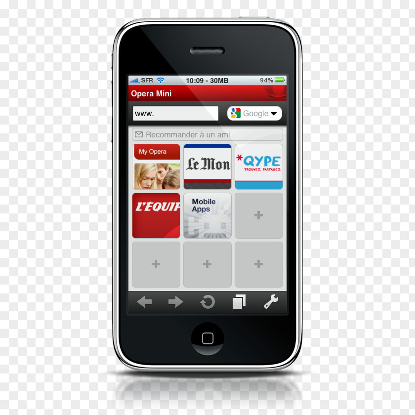 Iphone IPod Touch IPhone Web Browser Opera PNG