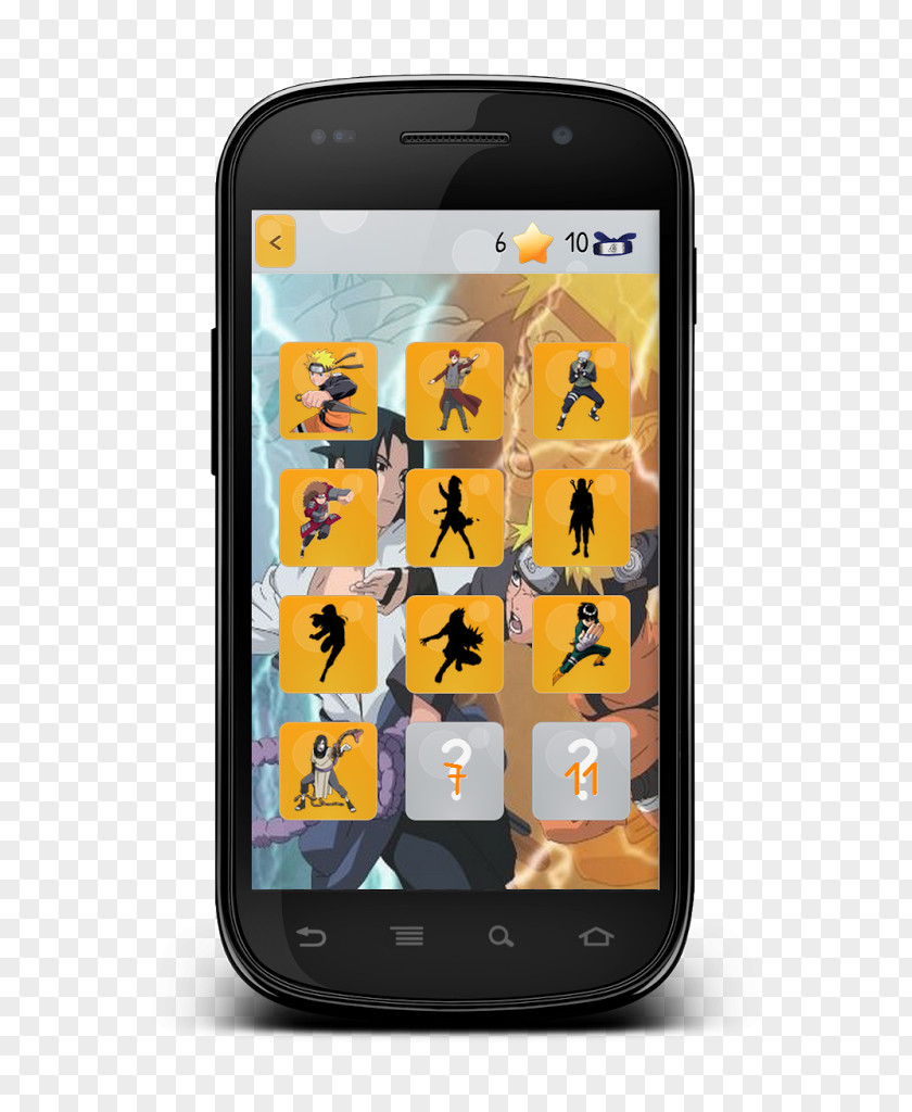 Naruto Logo Feature Phone Smartphone Handheld Devices Multimedia Cellular Network PNG