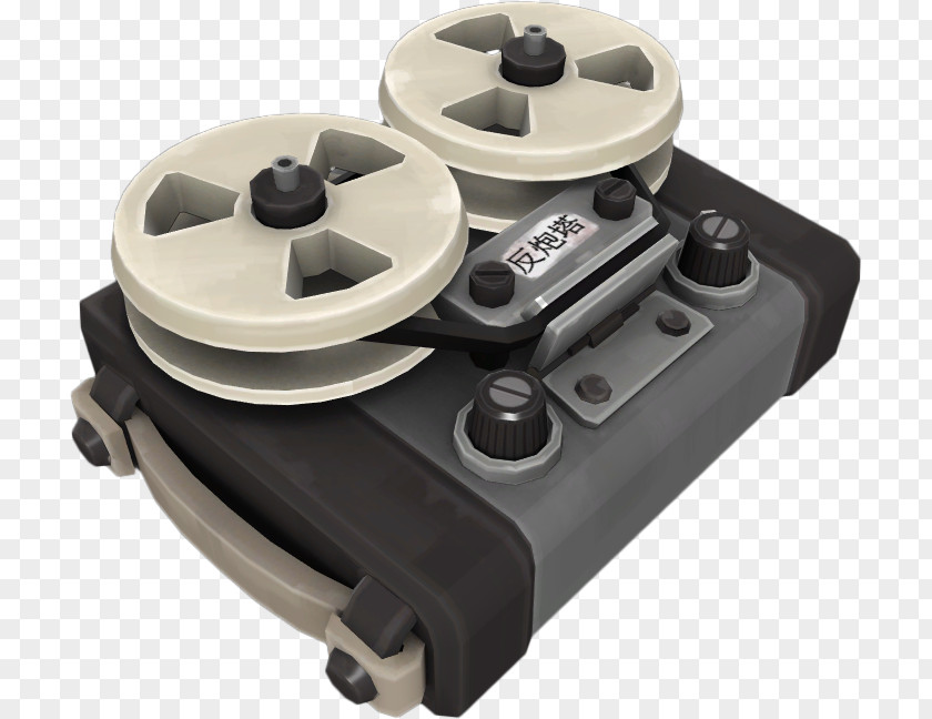 Team Fortress 2 Tape Recorder Reel-to-reel Audio Recording Loadout PNG