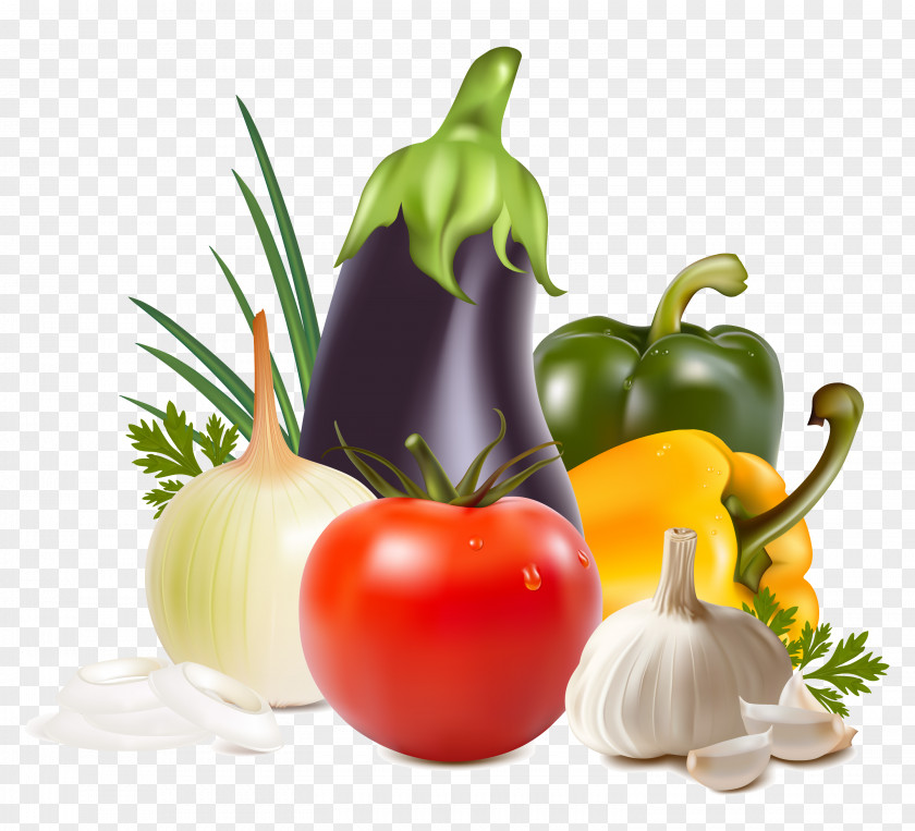 Eggplant Vegetable Bell Pepper Tomato Capsicum PNG